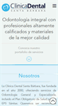 Mobile Screenshot of clinicadentalsantabarbara.com